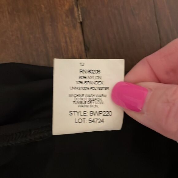 Body Wrappers Black Bodysuit Dance Gymnastics Wear Size M - Picture 6 of 6